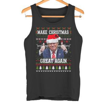 Make Christmas Great Again Trump Holiday Tank Top - Geschenkecke