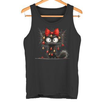 Christmas Grumpy Cat Cheeky Tank Top - Geschenkecke