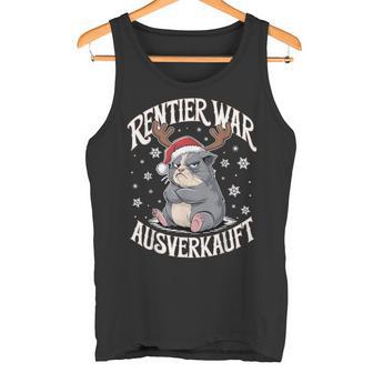 Christmas Guinea Pig Reindeer Was Out Sold Out Tank Top - Geschenkecke