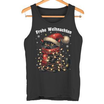 Christmas Outfit Cat With Christmas Lights Christmas Tank Top - Geschenkecke