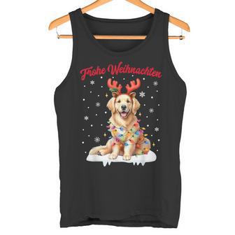 Christmas Outfit Christmas Jumper Dog Golden Retriever Tank Top - Geschenkecke