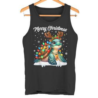 Christmas Outfit Christmas Jumper Turtle Christmas Tank Top - Geschenkecke