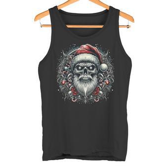 Christmas Skull Christmas Death Heavy Xmas Tank Top - Geschenkecke