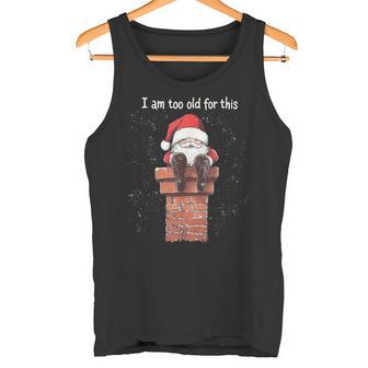 Christmas Tree Christmas Santa Chimney Christmas Tank Top - Geschenkecke