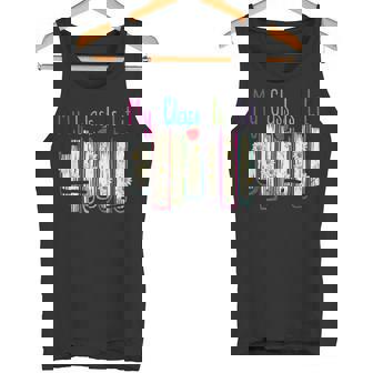 My Class Is Lit Reading Literature Teacher Book Lover Tank Top - Monsterry