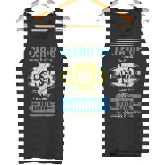 Clean Up Home World Earth Day Conservation Planet Vintage Tank Top Tank Top - Monsterry