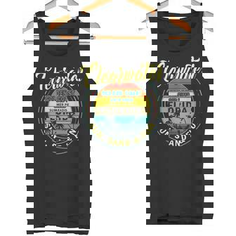 Clearwater Beach Florida Summer Clearwater Beach T-Shirt Tank Top - Monsterry
