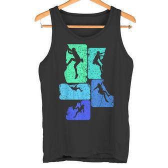 Climbing Climber Mountaineering Bouldering Tank Top - Geschenkecke