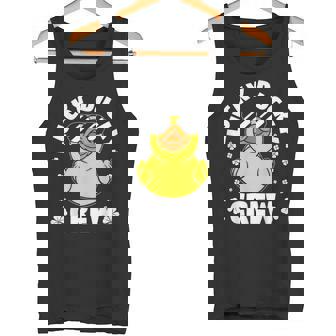 Clover St Patrick’s Day Lucky Ducky Crew Irish Tank Top - Monsterry