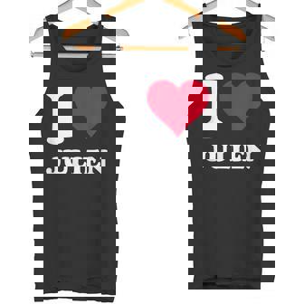 Cœur Rouge J'aime Julien Débardeur e - Cadeauxyz