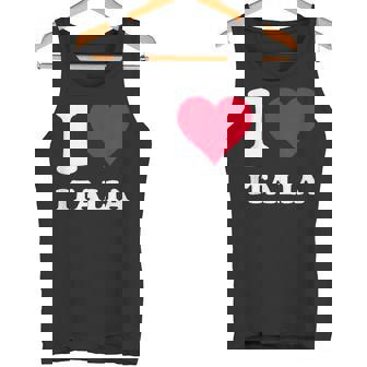 Cœur Rouge I Love Italia Débardeur e - Cadeauxyz