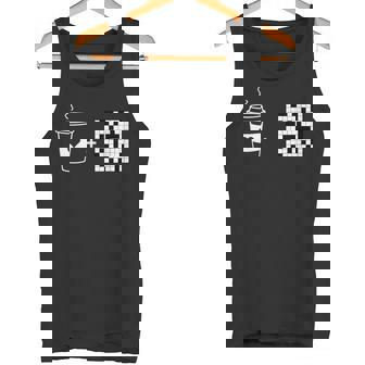 Coffee And Crosswords Tee Crossword Puzzle Day Tee Tank Top - Monsterry