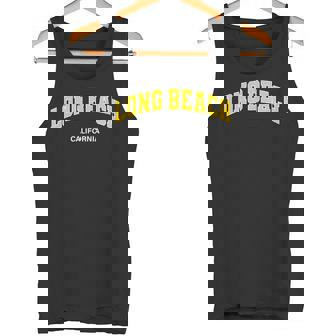 College Américain Long Beach California Débardeur e - Cadeauxyz