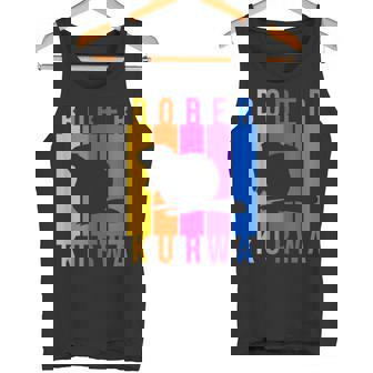 Colorful Bober BóBr Kurwa Polish Internet Meme Beaver Tank Top - Monsterry
