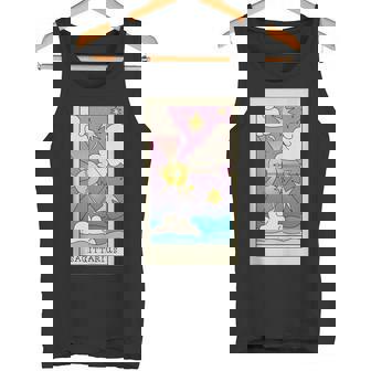 Colorful Sagittarius Tarot Fire Zodiac Sign Personality Tank Top Tank Top - Monsterry