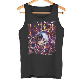 Colourful Disco Ball Retrointage Club 70S Tank Top - Geschenkecke