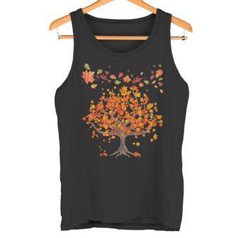 Colourful Leaves Autumn Tree Autumn Leaves Nature Autumn S Tank Top - Geschenkecke