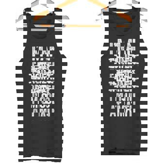 Con Texto En Inglés I'm An Engineer I'm Good At Math Camiseta sin mangas - Regaloses