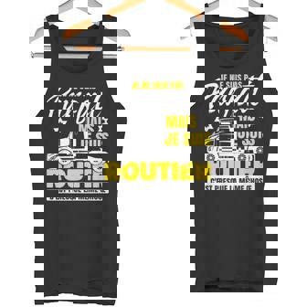 Conducteur Routier Cadeaux Papa Routier Homme Noir Casual Drôle S Débardeur e - Cadeauxyz