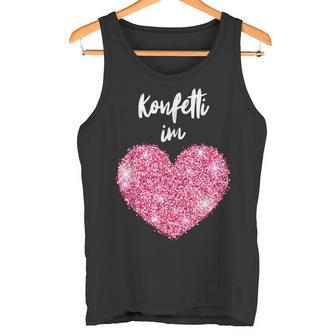 Confetti In The Heart – Kölle Alaaf Red Carnival Fashing Tank Top - Geschenkecke