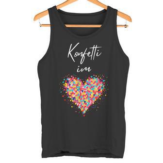 Confetti In The Heart Carnival Fancy Dress Costume Replacement Tank Top - Geschenkecke