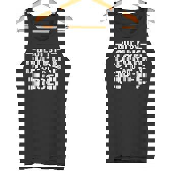 Construida Con Pollo Y Arroz Camiseta sin mangas - Regaloses