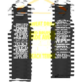 Cool Beach Tennis Shirt Tough Guys Beach Tennis Tee Tank Top - Monsterry