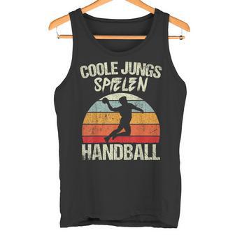 Cool Boys Playing Handball Handballer Boys Children's Tank Top - Geschenkecke