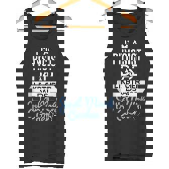 Cool Fathers Day Physicist Dad Tank Top Tank Top - Monsterry