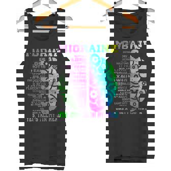 Cool Migraine Memory Less Hallucinations Tank Top - Monsterry