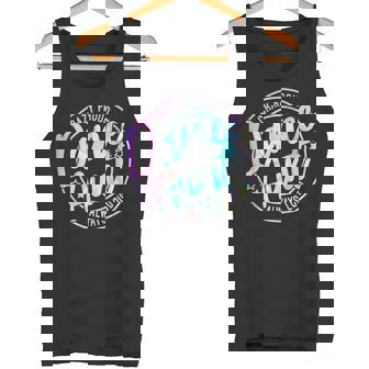 Crazy Proud Tie Dye Dance Aunt Dancing Dancer Auntie Life Tank Top - Monsterry
