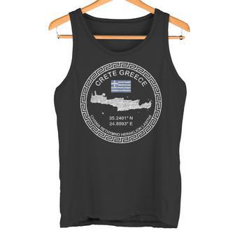 Crete Greece Chania Heraklion Rethymno Lasithi Crete S Tank Top - Geschenkecke