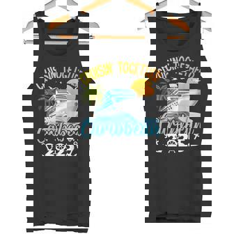 Cruisin Together Caribbean Cruise 2025 Family Vacation Tank Top - Monsterry