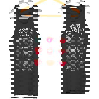 Have A Cup Of Positive Tea Counselor Affirmation Christmas Tank Top - Monsterry