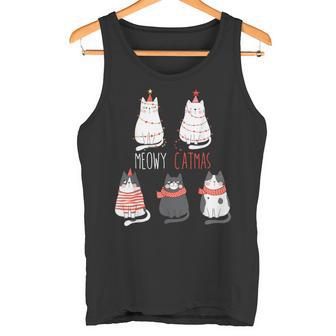 Cute Cats Xmas Kitten Christmas Outfit Christmas Tank Top - Geschenkecke