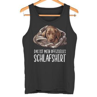 Cute Dog Official Sleep Labrador Retriever Tank Top - Geschenkecke