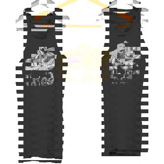 Cute Hognose Snake I'm Dead Tank Top - Monsterry