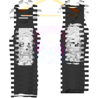Cute Snow Rabbit Snow Bunny Tank Top - Monsterry