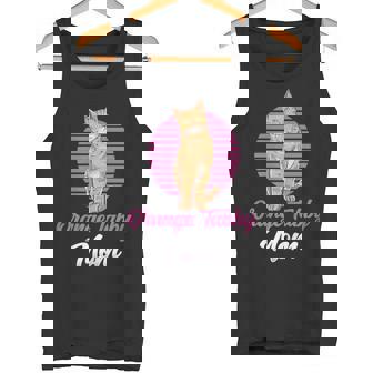 Cute Tabby Cat Orange Tabby Mom Tank Top - Monsterry