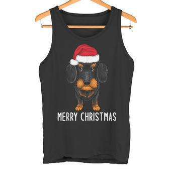 Dachshund Christmas Jumper Merry Christmas Dachshund Christmas Tank Top - Geschenkecke