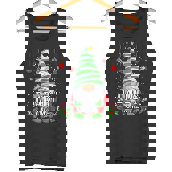 Daddy Gnome Christmas Pajamas Matching Family Group Tank Top - Monsterry