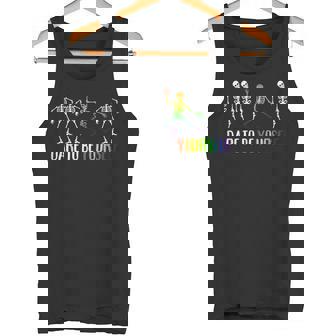 Dare To Be Yourself Cute LGBT Pride Dance Moves Tank Top - Monsterry