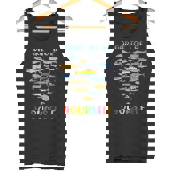 Dare To Be Yourself LGBT Pride LGBTQ Gay Pride Month Tank Top - Monsterry
