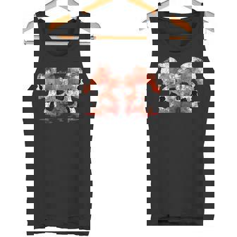 Day Of The Death Halloween Creepy Bloody Skull Tank Top - Monsterry