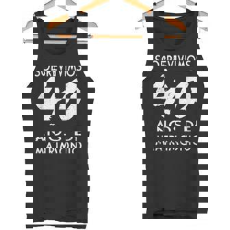 De Aniversario De Matrimonio 40 Años Camiseta sin mangas - Regaloses