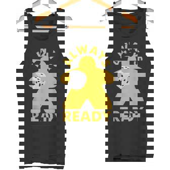 De Juego De Mesa Meeple Always Ready Camiseta sin mangas - Regaloses
