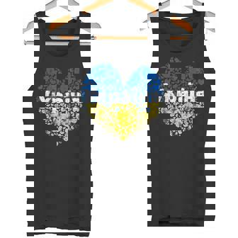 De Ucrania Con Diseño De Corazones Ucranianos Camiseta sin mangas - Regaloses