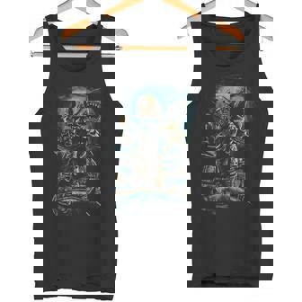 Deep Sea Commercial Diver Fishing Scuba Diving Boating Tank Top - Monsterry