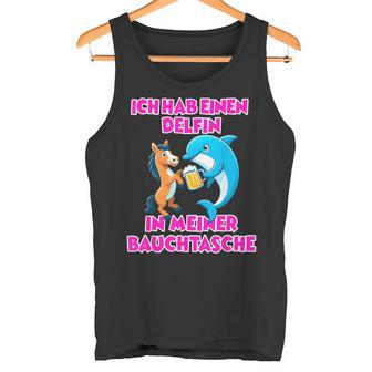 Delfin In Meiner Bauchtasche Party Outfit Summer Mallorca Tank Top - Geschenkecke