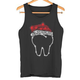 Dental Christmas Hat Dental Hygiene Dentist Christmas Tank Top - Geschenkecke